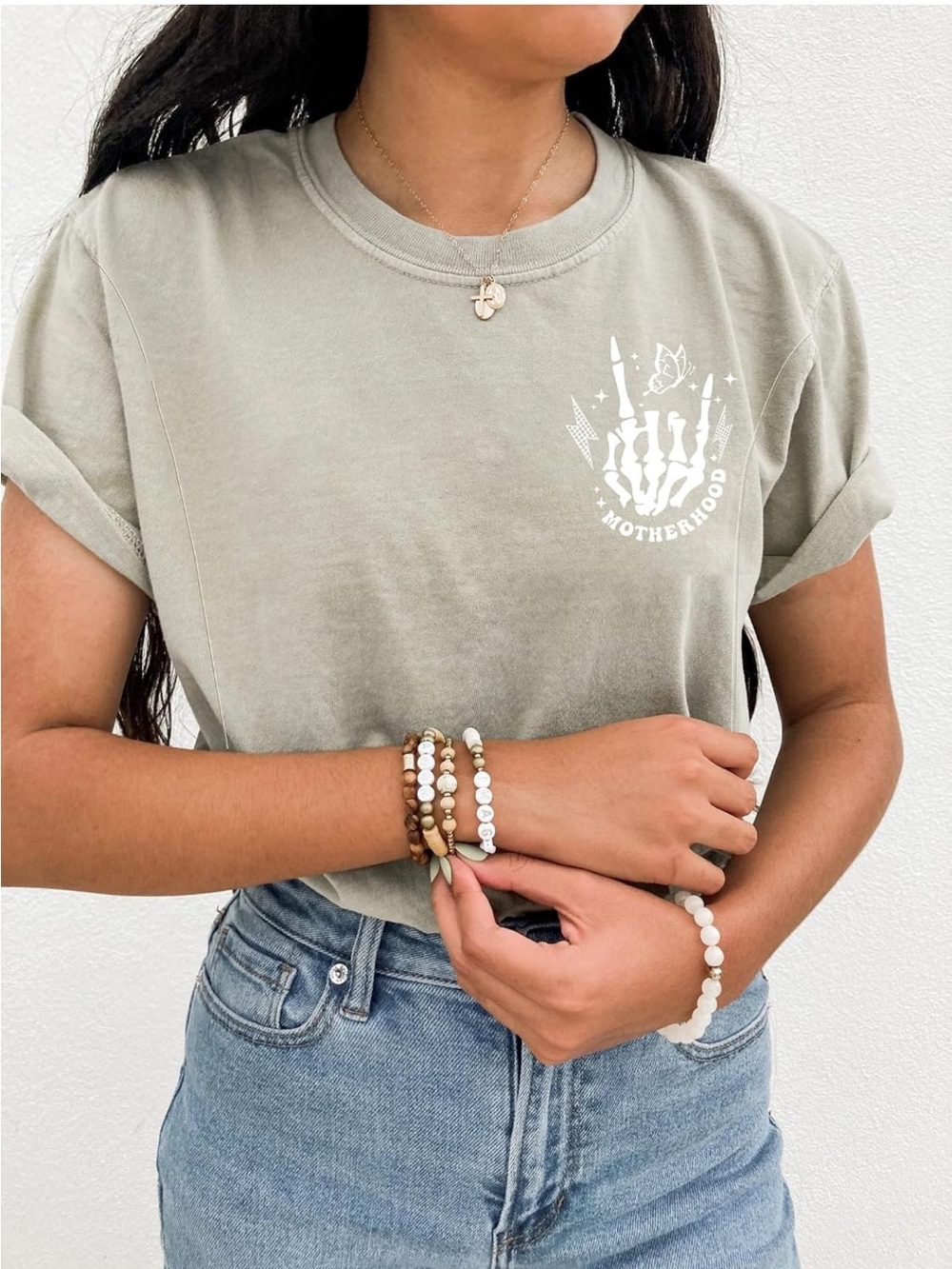 Giftifymama Zip Nursing T-Shirt Size S